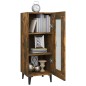 vidaXL Sideboard Räuchereiche 34,5x34x90 cm Holzwerkstoff vidaXL Sideboard Räuchereiche 34,5x34x90 cm Holzwerkstoff