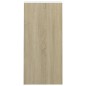 vidaXL Computertisch Weiß und Sonoma-Eiche 102,5x35x75cm Holzwerkstoff vidaXL Computertisch Weiß und Sonoma-Eiche 102,5x35x75cm Holzwerkstoff
