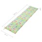 vidaXL Gartenbank-Auflage Blattmuster 180x50x3 cm Oxford-Gewebe vidaXL Gartenbank-Auflage Blattmuster 180x50x3 cm Oxford-Gewebe