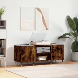 vidaXL Plattenschrank Räuchereiche 121x38x48 cm Holzwerkstoff