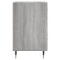 vidaXL Nachttisch Grau Sonoma 40x40x66 cm Holzwerkstoff vidaXL Nachttisch Grau Sonoma 40x40x66 cm Holzwerkstoff