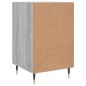 vidaXL Nachttisch Grau Sonoma 40x40x66 cm Holzwerkstoff vidaXL Nachttisch Grau Sonoma 40x40x66 cm Holzwerkstoff