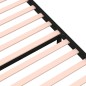 vidaXL Massivholzbett Schwarz 75x190 cm vidaXL Massivholzbett Schwarz 75x190 cm