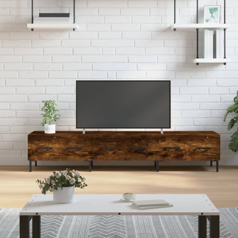 vidaXL TV-Schrank Räuchereiche 150x36x30 cm Holzwerkstoff vidaXL TV-Schrank Räuchereiche 150x36x30 cm Holzwerkstoff