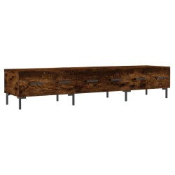 vidaXL TV-Schrank Räuchereiche 150x36x30 cm Holzwerkstoff