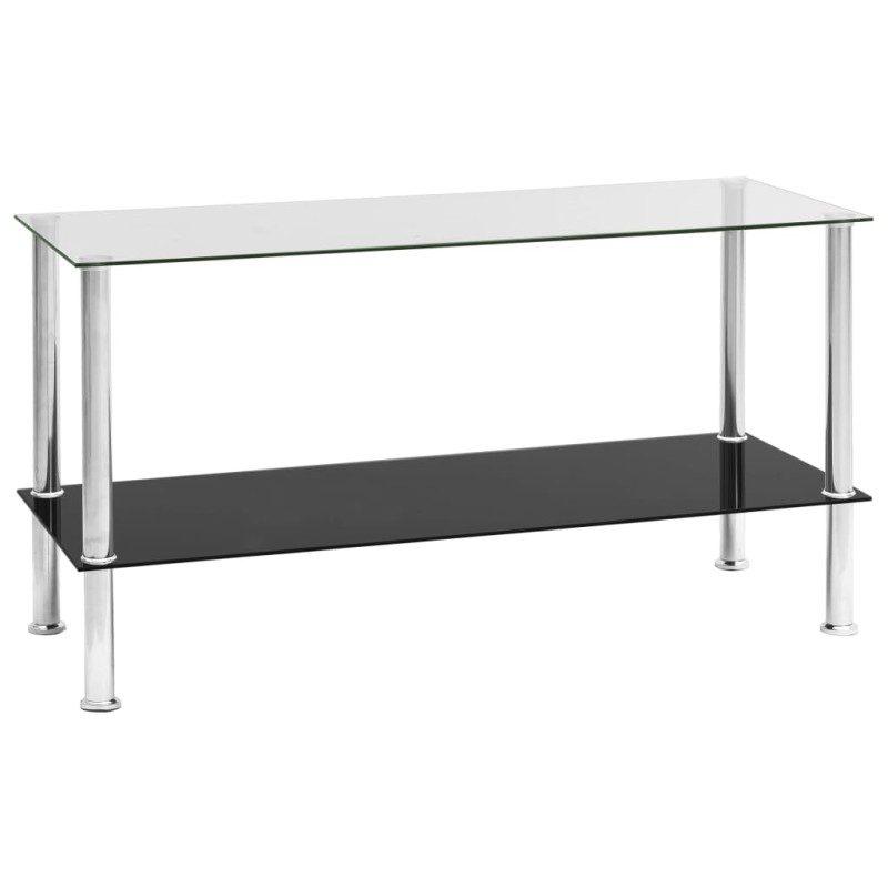 vidaXL Couchtisch Transparent 110x43x60 cm Hartglas vidaXL Couchtisch Transparent 110x43x60 cm Hartglas