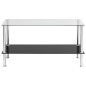 vidaXL Couchtisch Transparent 110x43x60 cm Hartglas vidaXL Couchtisch Transparent 110x43x60 cm Hartglas