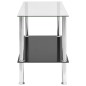 vidaXL Couchtisch Transparent 110x43x60 cm Hartglas vidaXL Couchtisch Transparent 110x43x60 cm Hartglas
