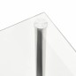 vidaXL Couchtisch Transparent 110x43x60 cm Hartglas vidaXL Couchtisch Transparent 110x43x60 cm Hartglas