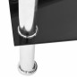 vidaXL Couchtisch Transparent 110x43x60 cm Hartglas vidaXL Couchtisch Transparent 110x43x60 cm Hartglas