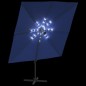 vidaXL LED-Ampelschirm Azurblau 400x300 cm vidaXL LED-Ampelschirm Azurblau 400x300 cm