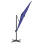 vidaXL LED-Ampelschirm Azurblau 400x300 cm vidaXL LED-Ampelschirm Azurblau 400x300 cm