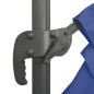vidaXL LED-Ampelschirm Azurblau 400x300 cm vidaXL LED-Ampelschirm Azurblau 400x300 cm
