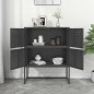 vidaXL Highboard Anthrazit 80x35x100 cm Stahl vidaXL Highboard Anthrazit 80x35x100 cm Stahl
