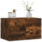 vidaXL Wandschrank Räuchereiche 60x36,5x35 cm Holzwerkstoff vidaXL Wandschrank Räuchereiche 60x36,5x35 cm Holzwerkstoff