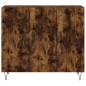 vidaXL Sideboard Räuchereiche 90x34x80 cm Holzwerkstoff vidaXL Sideboard Räuchereiche 90x34x80 cm Holzwerkstoff