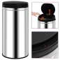 vidaXL Automatischer Sensor-Mülleimer 70 L Edelstahl vidaXL Automatischer Sensor-Mülleimer 70 L Edelstahl