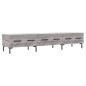 vidaXL TV-Schrank Grau Sonoma 150x36x30 cm Holzwerkstoff vidaXL TV-Schrank Grau Sonoma 150x36x30 cm Holzwerkstoff