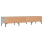 vidaXL TV-Schrank Grau Sonoma 150x36x30 cm Holzwerkstoff vidaXL TV-Schrank Grau Sonoma 150x36x30 cm Holzwerkstoff