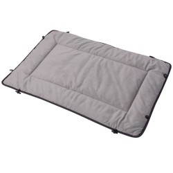 vidaXL Hundebett Grau 65x80 cm