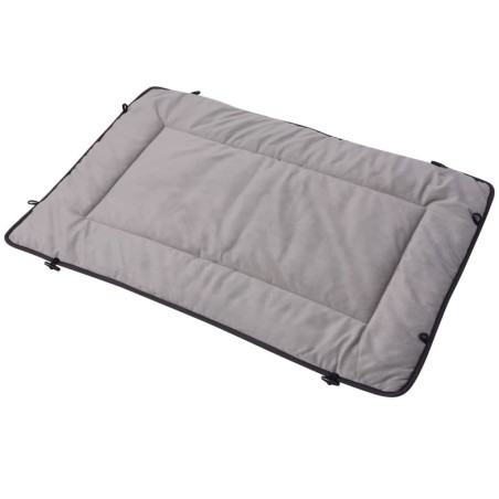 vidaXL Hundebett Grau 65x80 cm