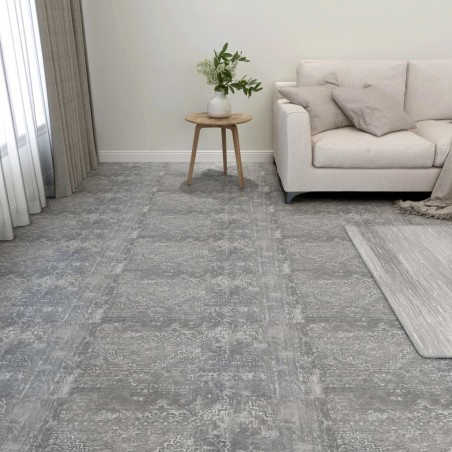 vidaXL PVC-Fliesen Selbstklebend 55 Stk. 5,11 m² Betongrau