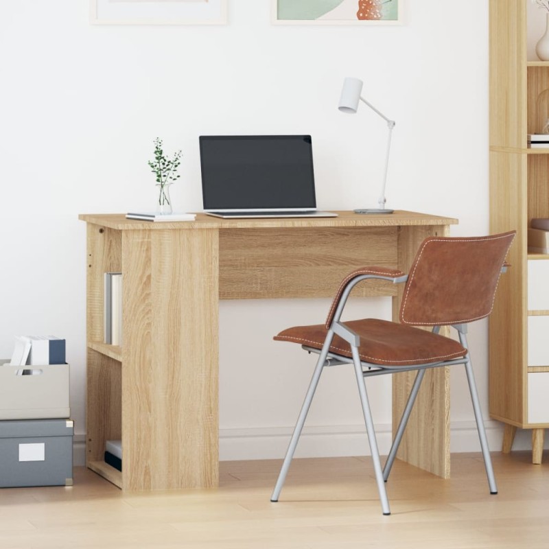 vidaXL Schreibtisch Sonoma-Eiche 100x55x75 cm Holzwerkstoff vidaXL Schreibtisch Sonoma-Eiche 100x55x75 cm Holzwerkstoff