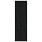 vidaXL Wandschränke 2 Stk. Schwarz 30x30x100 cm Massivholz Kiefer vidaXL Wandschränke 2 Stk. Schwarz 30x30x100 cm Massivholz Kiefer