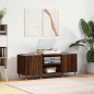vidaXL Plattenschrank Braun Eichen-Optik 121x38x48 cm Holzwerkstoff vidaXL Plattenschrank Braun Eichen-Optik 121x38x48 cm Holzwerkstoff