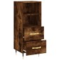 vidaXL Sideboard Räuchereiche 34,5x34x90 cm Holzwerkstoff vidaXL Sideboard Räuchereiche 34,5x34x90 cm Holzwerkstoff