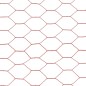vidaXL Drahtzaun Stahl mit PVC-Beschichtung 25x0,75 m Rot vidaXL Drahtzaun Stahl mit PVC-Beschichtung 25x0,75 m Rot