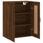 vidaXL Wandschrank Braun Eichen-Optik 69,5x34x90 cm Holzwerkstoff vidaXL Wandschrank Braun Eichen-Optik 69,5x34x90 cm Holzwerkstoff