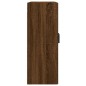 vidaXL Wandschrank Braun Eichen-Optik 69,5x34x90 cm Holzwerkstoff vidaXL Wandschrank Braun Eichen-Optik 69,5x34x90 cm Holzwerkstoff