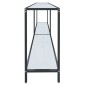 vidaXL Konsolentisch Weiß 200x35x75,5 cm Hartglas vidaXL Konsolentisch Weiß 200x35x75,5 cm Hartglas