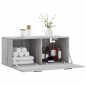 vidaXL Wandschrank Grau Sonoma 80x36,5x35 cm Holzwerkstoff vidaXL Wandschrank Grau Sonoma 80x36,5x35 cm Holzwerkstoff
