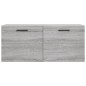 vidaXL Wandschrank Grau Sonoma 80x36,5x35 cm Holzwerkstoff vidaXL Wandschrank Grau Sonoma 80x36,5x35 cm Holzwerkstoff
