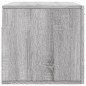 vidaXL Wandschrank Grau Sonoma 80x36,5x35 cm Holzwerkstoff vidaXL Wandschrank Grau Sonoma 80x36,5x35 cm Holzwerkstoff