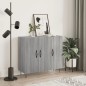 vidaXL Sideboard Grau Sonoma 90x34x80 cm Holzwerkstoff vidaXL Sideboard Grau Sonoma 90x34x80 cm Holzwerkstoff