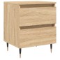 vidaXL Nachttisch Sonoma-Eiche 40x35x50 cm Holzwerkstoff vidaXL Nachttisch Sonoma-Eiche 40x35x50 cm Holzwerkstoff