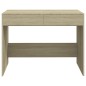 vidaXL Schreibtisch Sonoma-Eiche 101x50x76,5 cm Holzwerkstoff vidaXL Schreibtisch Sonoma-Eiche 101x50x76,5 cm Holzwerkstoff