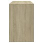 vidaXL Schreibtisch Sonoma-Eiche 101x50x76,5 cm Holzwerkstoff vidaXL Schreibtisch Sonoma-Eiche 101x50x76,5 cm Holzwerkstoff