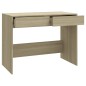 vidaXL Schreibtisch Sonoma-Eiche 101x50x76,5 cm Holzwerkstoff vidaXL Schreibtisch Sonoma-Eiche 101x50x76,5 cm Holzwerkstoff