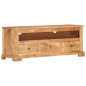 vidaXL TV-Schrank Massivholz Akazie 110x30x40 cm Braun vidaXL TV-Schrank Massivholz Akazie 110x30x40 cm Braun