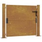 vidaXL Gartentor 105x105 cm Cortenstahl vidaXL Gartentor 105x105 cm Cortenstahl