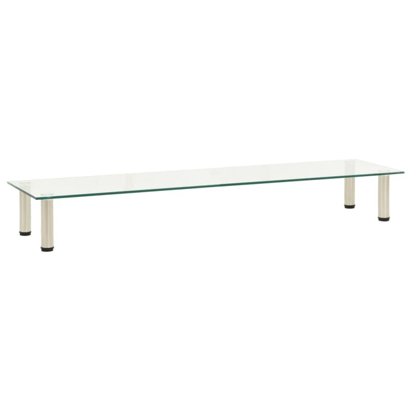 vidaXL TV-Tisch Transparent 140x35x17 cm Hartglas vidaXL TV-Tisch Transparent 140x35x17 cm Hartglas