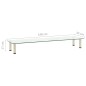 vidaXL TV-Tisch Transparent 140x35x17 cm Hartglas vidaXL TV-Tisch Transparent 140x35x17 cm Hartglas