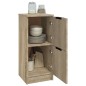 vidaXL Sideboards 2 Stk. Sonoma-Eiche 30x30x70 cm Holzwerkstoff vidaXL Sideboards 2 Stk. Sonoma-Eiche 30x30x70 cm Holzwerkstoff