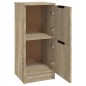 vidaXL Sideboards 2 Stk. Sonoma-Eiche 30x30x70 cm Holzwerkstoff vidaXL Sideboards 2 Stk. Sonoma-Eiche 30x30x70 cm Holzwerkstoff