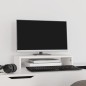 vidaXL Monitorständer Weiß 50x27x10 cm Massivholz Kiefer vidaXL Monitorständer Weiß 50x27x10 cm Massivholz Kiefer