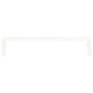 vidaXL Monitorständer Weiß 50x27x10 cm Massivholz Kiefer vidaXL Monitorständer Weiß 50x27x10 cm Massivholz Kiefer